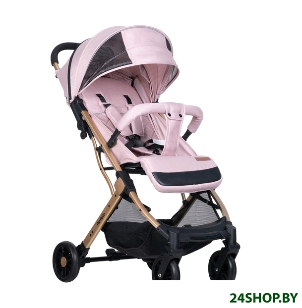 Детская прогулочная коляска Farfello Comfy Go CG (розовый загар/золото) Детская прогулочная коляска Farfello Comfy Go CG (розовый загар/золото)