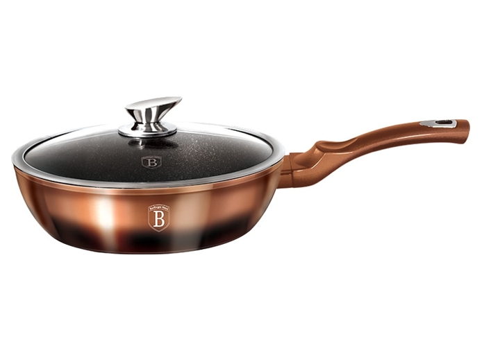 Сковорода Berlinger Haus Rosegold Noir Metallic BH-1896 Сковорода Berlinger Haus Rosegold Noir Metallic BH-1896