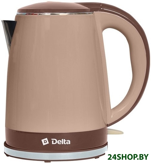 Электрочайник Delta DL-1370 (бежевый/коричневый) Электрочайник Delta DL-1370 (бежевый/коричневый)