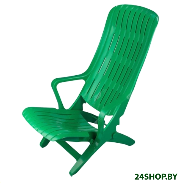 Шезлонг Стандарт Пластик Групп №1 (зеленый) Шезлонг Стандарт Пластик Групп №1 (зеленый)