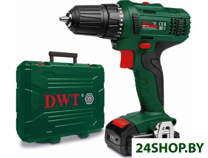 Дрель-шуруповерт DWT ABS-12 L-2 BMC (с 2-мя АКБ, кейс) Дрель-шуруповерт DWT ABS-12 L-2 BMC (с 2-мя АКБ, кейс)