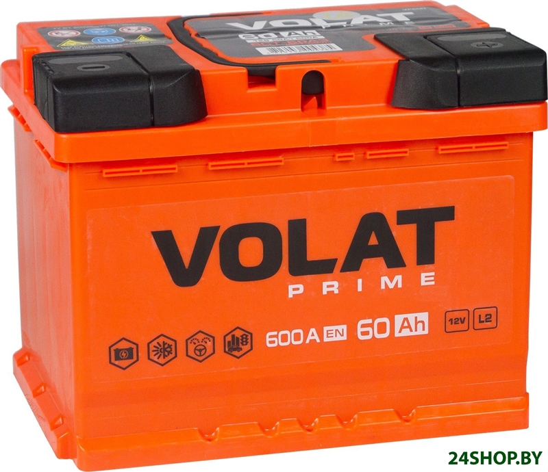 

Автомобильный аккумулятор VOLAT Prime R (60 А·ч)