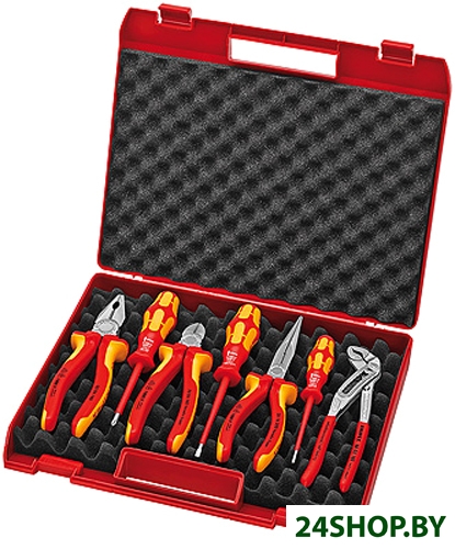 Набор отверток Knipex 002115 (7 предметов) Набор отверток Knipex 002115 (7 предметов)