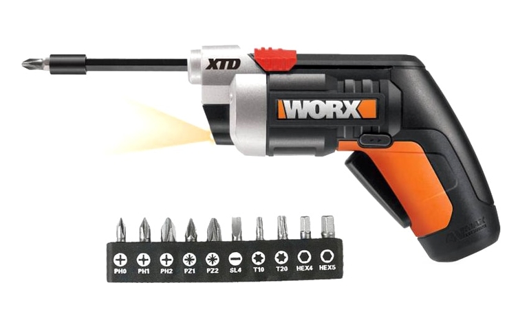 Электроотвертка Worx WX252 4V XTD (с 1-им АКБ) Электроотвертка Worx WX252 4V XTD (с 1-им АКБ)