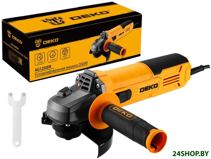Угловая шлифмашина Deko AG1250DK 083-1025 Угловая шлифмашина Deko AG1250DK 083-1025