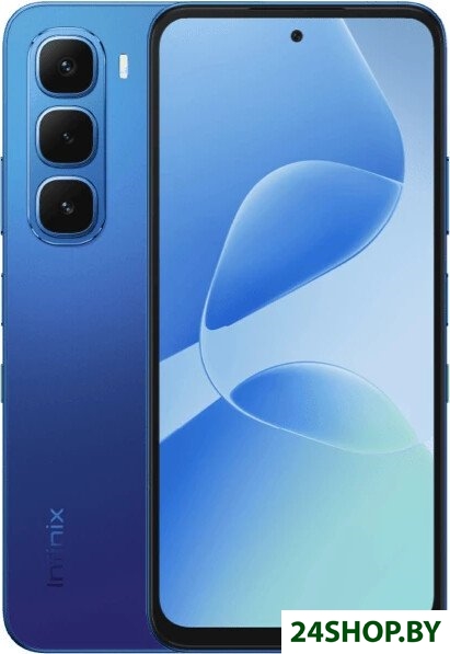 Телефон Infinix Hot 60i X6728 4GB/128GB (синий) Телефон Infinix Hot 60i X6728 4GB/128GB (синий)
