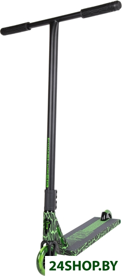 Трюковый самокат Tech Team Freak 2021 (черный/зеленый) Трюковый самокат Tech Team Freak 2021 (черный/зеленый)