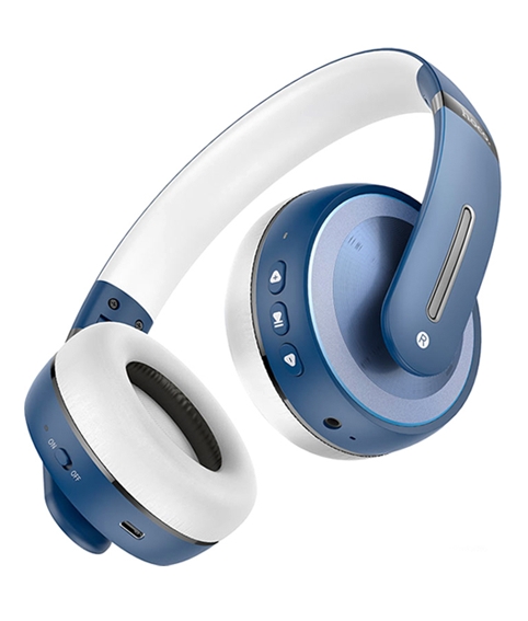 Наушники Hoco W34 (синий) Наушники Hoco W34 (синий)