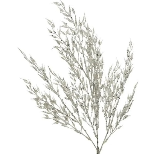 Новогодняя ветка Greenterra Луговые травы 220470 (белый) Новогодняя ветка Greenterra Луговые травы 220470 (белый)
