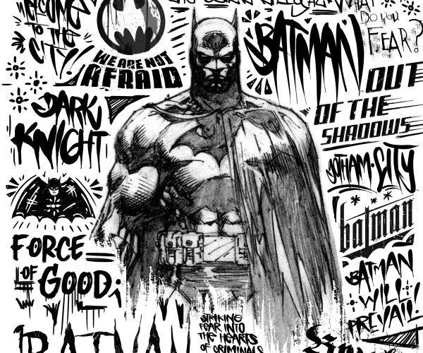 Скетчбук. Batman (твердый переплет, 96 стр., 240х200 мм) Скетчбук. Batman (твердый переплет, 96 стр., 240х200 мм)