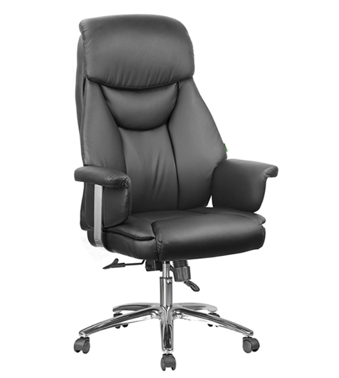 Кресло Riva 9501 (кожа, черный) Кресло Riva 9501 (кожа, черный)