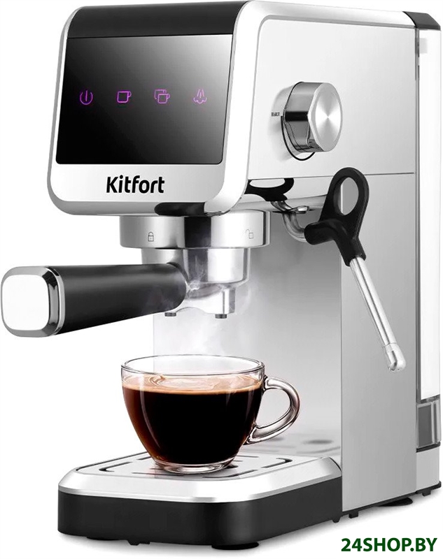 Рожковая кофеварка Kitfort KT-7419 Рожковая кофеварка Kitfort KT-7419