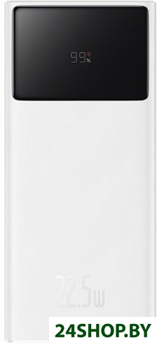 Внешний аккумулятор Baseus Star-Lord Digital Display Fast Charge Power Bank 22.5W 10000mAh (белый) Внешний аккумулятор Baseus Star-Lord Digital Display Fast Charge Power Bank 22.5W 10000mAh (белый)