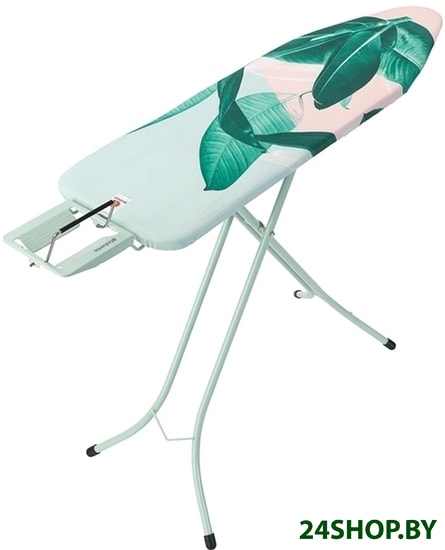 Гладильная доска Brabantia B 124x38 см 118302 (тропические листья/каркас мятный) Гладильная доска Brabantia B 124x38 см 118302 (тропические листья/каркас мятный)
