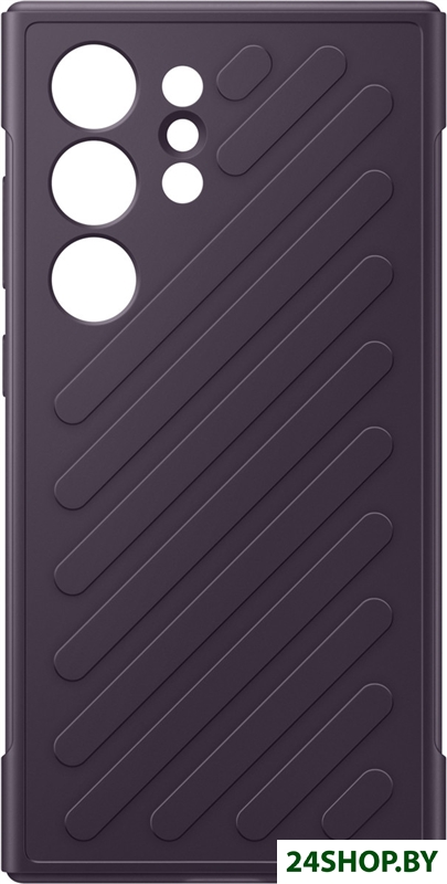 Чехол для телефона Samsung Shield Case S24 Ultra (темно-фиолетовый) Чехол для телефона Samsung Shield Case S24 Ultra (темно-фиолетовый)