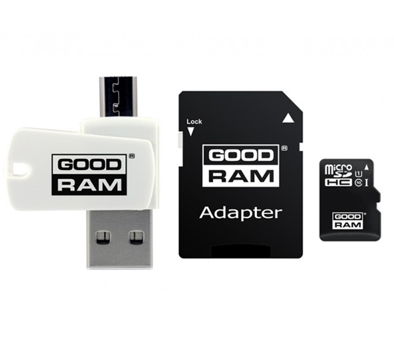 Карта памяти GOODRAM ALL in ONE microSDHC M1A4-0320R12 32GB Карта памяти GOODRAM ALL in ONE microSDHC M1A4-0320R12 32GB