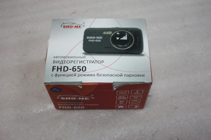 Видеорегистратор SHO-ME FHD-650 (уценка арт. 614367)