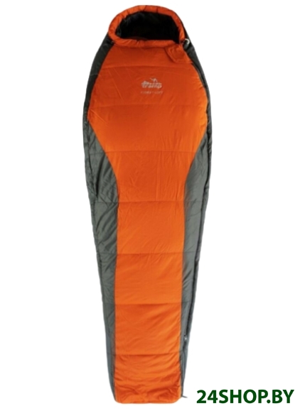 Спальный мешок кокон Tramp Fjord T-Loft Compact TRS-049C-RT (правая молния, оранжевый/серый) Спальный мешок кокон Tramp Fjord T-Loft Compact TRS-049C-RT (правая молния, оранжевый/серый)