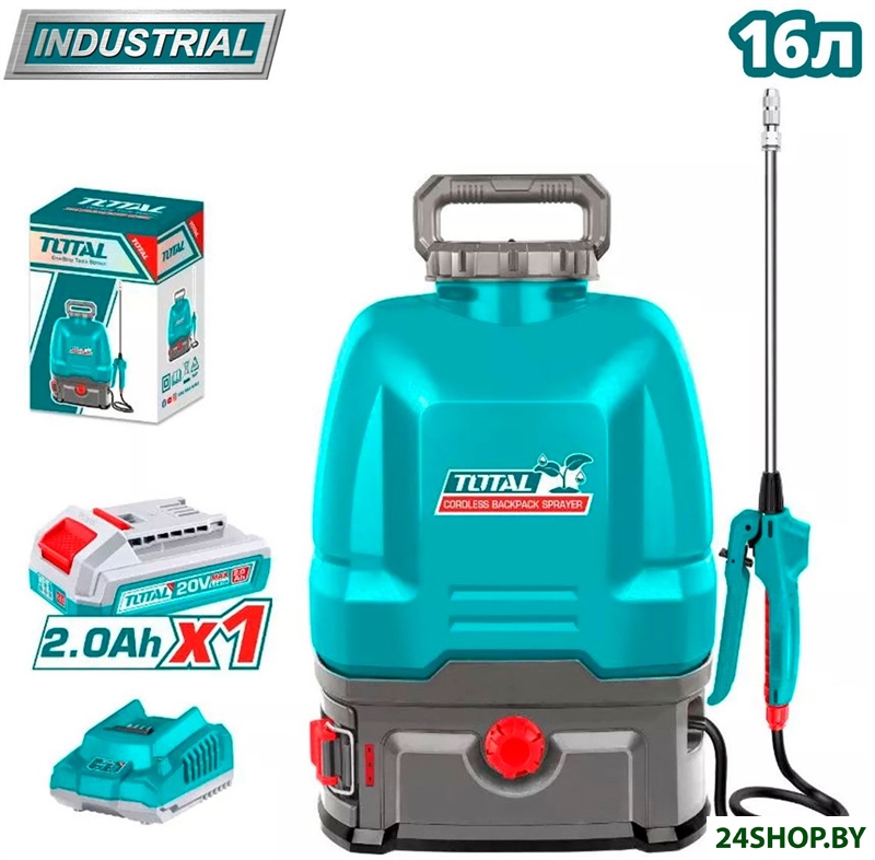 Аккумуляторный опрыскиватель Total TSPLI20162 Аккумуляторный опрыскиватель Total TSPLI20162