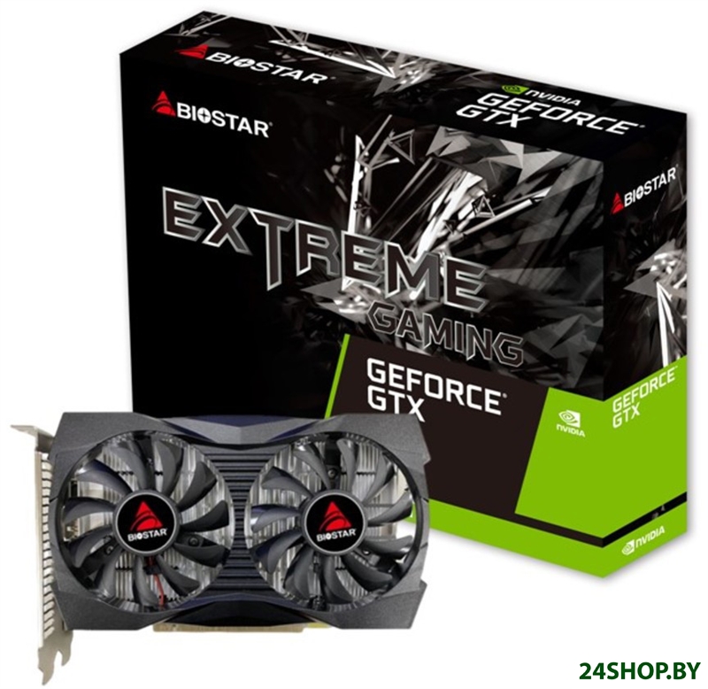 Видеокарта BIOSTAR Extreme Gaming GeForce GTX 1050 4GB GDDR5 VN1055XF41 Видеокарта BIOSTAR Extreme Gaming GeForce GTX 1050 4GB GDDR5 VN1055XF41