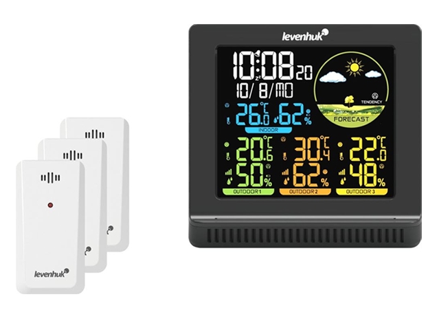 Метеостанция LEVENHUK WEZZER PLUS LP40 78894 Метеостанция LEVENHUK WEZZER PLUS LP40 78894