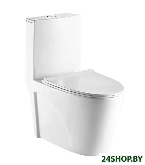 Унитаз WeltWasser Welzbach 001 GL-WT (белый глянец) Унитаз WeltWasser Welzbach 001 GL-WT (белый глянец)