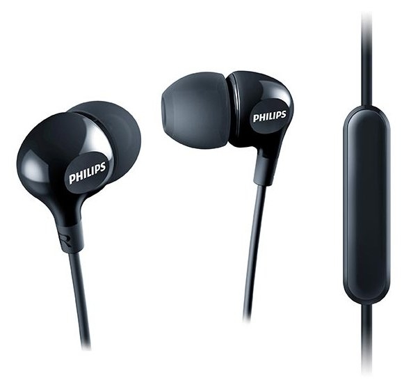Наушники с микрофоном Philips SHE3555BK/00 Наушники с микрофоном Philips SHE3555BK/00