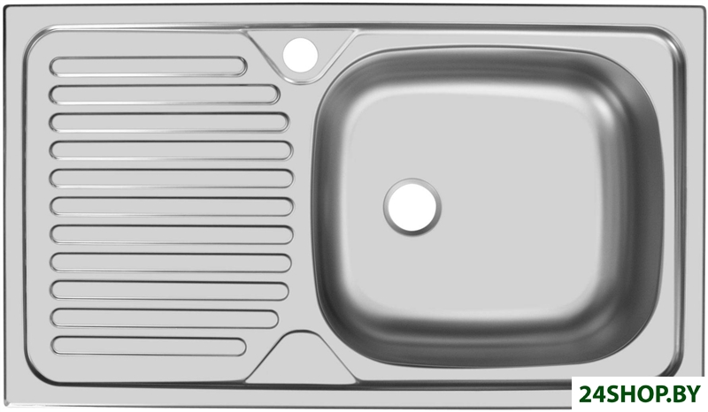 Кухонная мойка Ukinox CLM760.435 GT5K 1R (с сифоном) Кухонная мойка Ukinox CLM760.435 GT5K 1R (с сифоном)