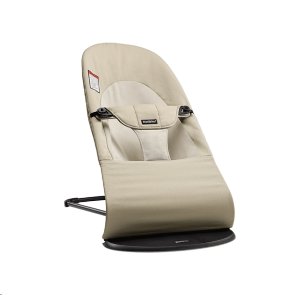 Шезлонг BabyBjorn Balance Soft Cotton (бежевый) Шезлонг BabyBjorn Balance Soft Cotton (бежевый)
