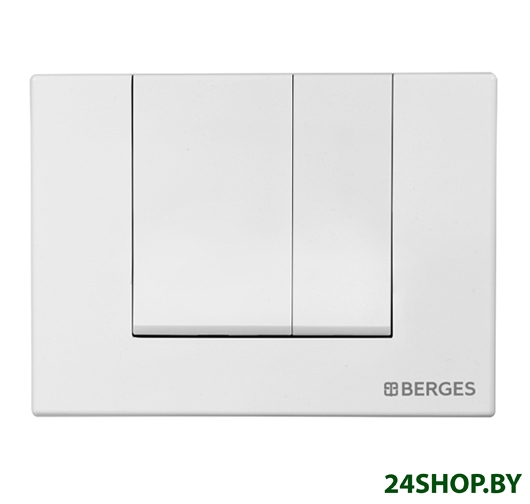 Панель смыва Berges Wasserhaus Novum S1 (белый) Панель смыва Berges Wasserhaus Novum S1 (белый)