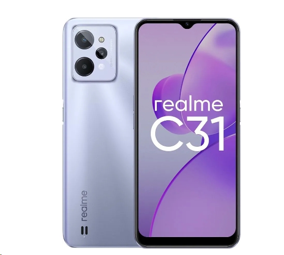 Смартфон Realme C31 RMX3501 3GB/32GB международная версия (серебристый) Смартфон Realme C31 RMX3501 3GB/32GB международная версия (серебристый)