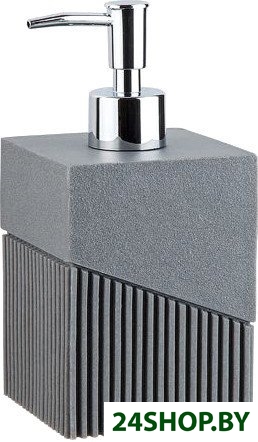 Дозатор для жидкого мыла Perfecto Linea 35-618100 (серый) Дозатор для жидкого мыла Perfecto Linea 35-618100 (серый)