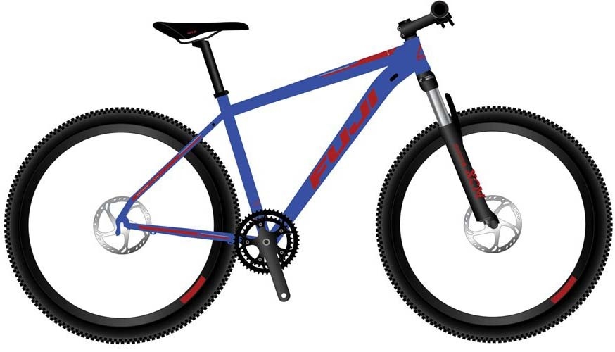 Велосипед FUJI Nevada 4.0 2021 (21, голубой) Велосипед FUJI Nevada 4.0 2021 (21, голубой)