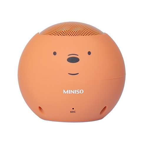 Беспроводная колонка Miniso We Bare Bears Гризли 7606 Беспроводная колонка Miniso We Bare Bears Гризли 7606