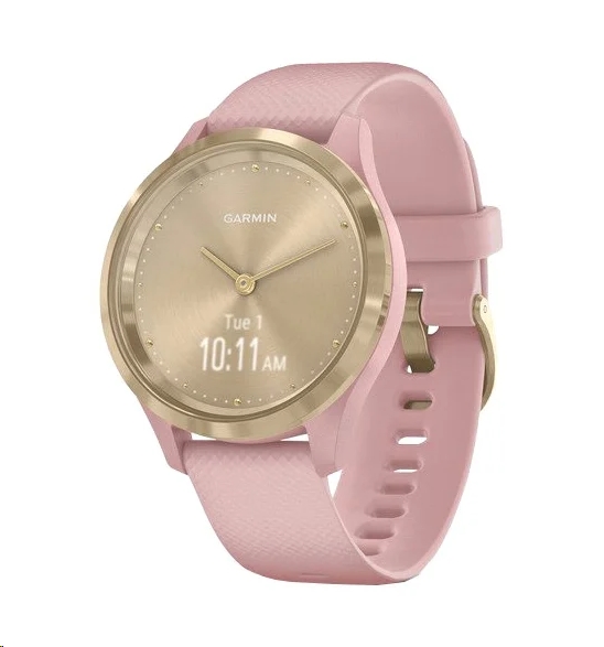 Гибридные умные часы Garmin Vivomove 3S (золотистый/розовый) Гибридные умные часы Garmin Vivomove 3S (золотистый/розовый)