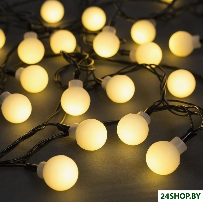 Гирлянда Luazon Шарики белые 3590707 Гирлянда Luazon Шарики белые 3590707