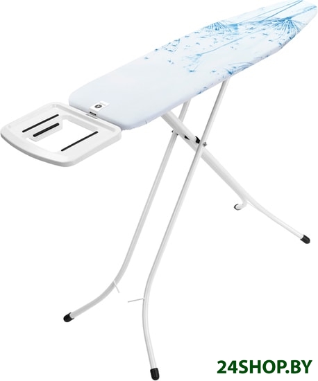 Гладильная доска Brabantia A 110x30 см 134166 (цветок хлопка/каркас белый) Гладильная доска Brabantia A 110x30 см 134166 (цветок хлопка/каркас белый)