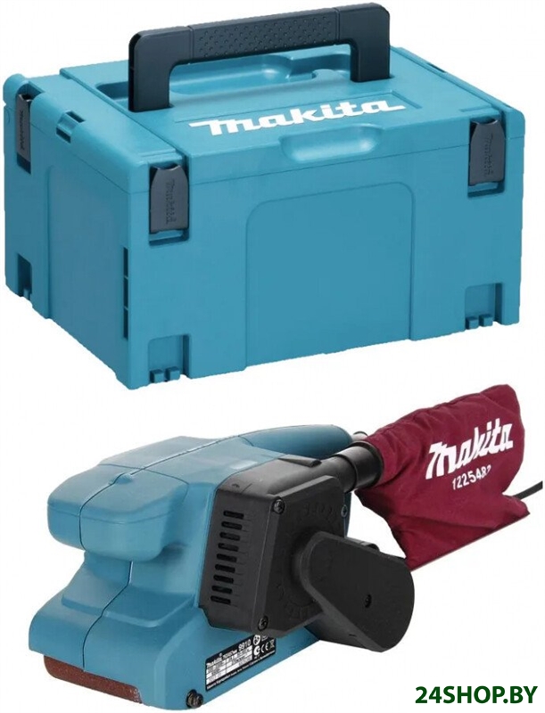 Ленточная шлифмашина Makita 9910J (кейс) Ленточная шлифмашина Makita 9910J (кейс)