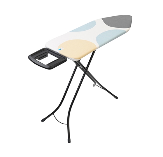 Гладильная доска Brabantia C 124x45 см 134920 (весенние пузыри/каркас черный) Гладильная доска Brabantia C 124x45 см 134920 (весенние пузыри/каркас черный)