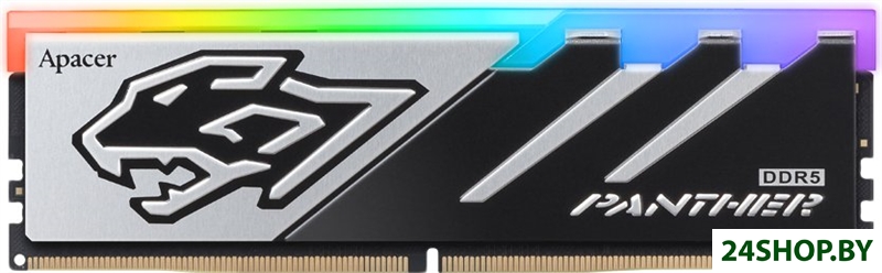Оперативная память Apacer Panther RGB 32ГБ DDR5 5600 МГц AH5U32G56C5229BAA-1 Оперативная память Apacer Panther RGB 32ГБ DDR5 5600 МГц AH5U32G56C5229BAA-1