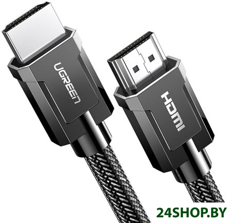 Кабель Ugreen HD136 70324 HDMI - HDMI (2 м, черный) Кабель Ugreen HD136 70324 HDMI - HDMI (2 м, черный)
