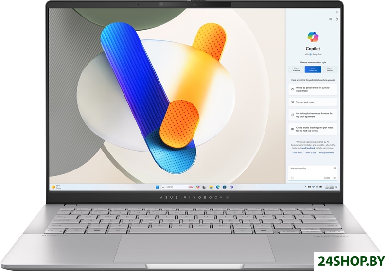 Ноутбук ASUS Vivobook S 14 OLED M5406NA-QD080 Ноутбук ASUS Vivobook S 14 OLED M5406NA-QD080