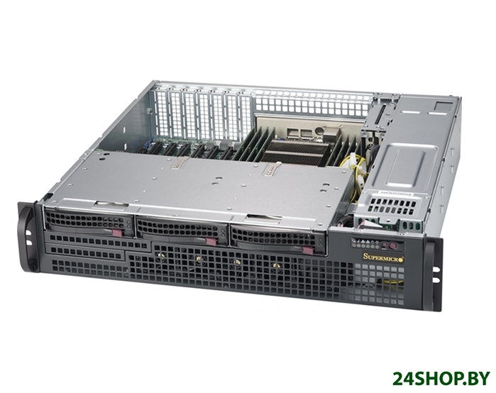 Корпус Supermicro SuperChassis CSE-825TQC-R802LPB Корпус Supermicro SuperChassis CSE-825TQC-R802LPB