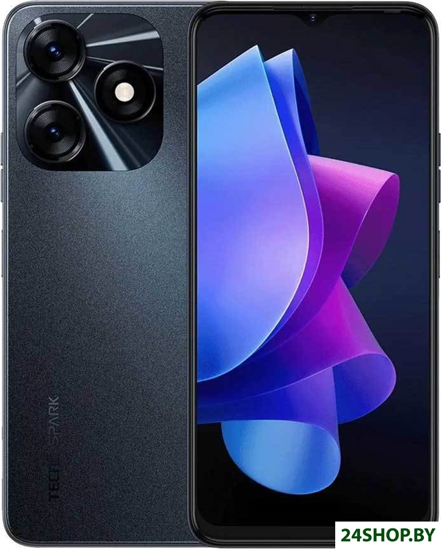 Смартфон Tecno Spark 10 4GB/128GB (черный) Смартфон Tecno Spark 10 4GB/128GB (черный)