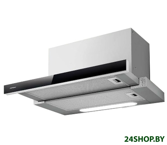 Кухонная вытяжка Jetair Betta 60/GR/BK GL PRF0099697B Кухонная вытяжка Jetair Betta 60/GR/BK GL PRF0099697B
