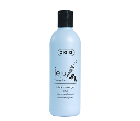 ZIAJA Jeju young skin Черный гель для душа, 300 мл ZIAJA Jeju young skin Черный гель для душа, 300 мл