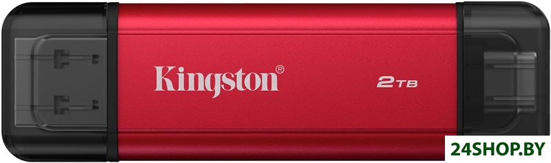 Внешний накопитель Kingston Dual Portable SSD SPSD/2TB Внешний накопитель Kingston Dual Portable SSD SPSD/2TB