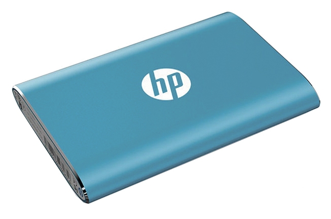 Внешний накопитель HP P500 120GB 7PD47AA (голубой) Внешний накопитель HP P500 120GB 7PD47AA (голубой)