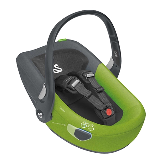 Детское автокресло Swandoo Albert (без базы, lime/sesame grey) Детское автокресло Swandoo Albert (без базы, lime/sesame grey)