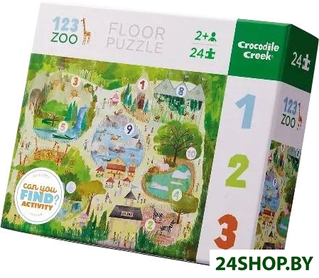 Пазл Crocodile Creek Zoo (24 элемента) Пазл Crocodile Creek Zoo (24 элемента)